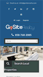 Mobile Screenshot of gositerealty.com